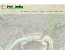 Tablet Screenshot of pan-india.org